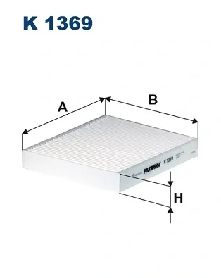 Filtr kabiny K1369 Filtron