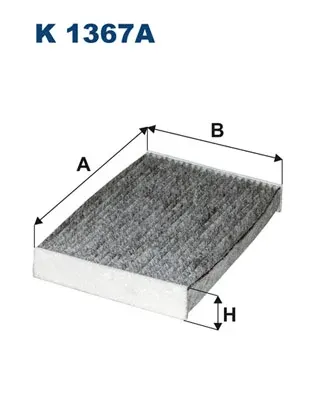 Filtr kabiny K1367A Filtron