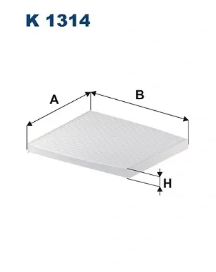 Filtr kabiny K1314 Filtron
