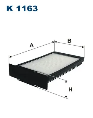 Filtr kabiny K1163 Filtron
