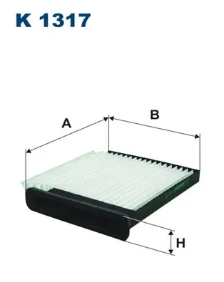 Filtr kabiny K1317 Filtron