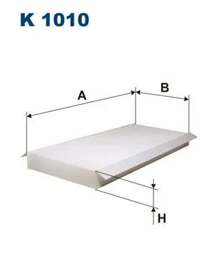 Filtr kabiny K1010 Filtron