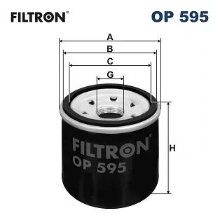 Filtr oleju OP595 Filtron