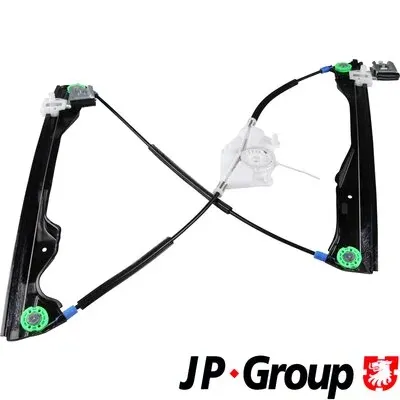 Mechanizm podnoszenia szyby drzwi przednich lewych 1188107070 JP Group
