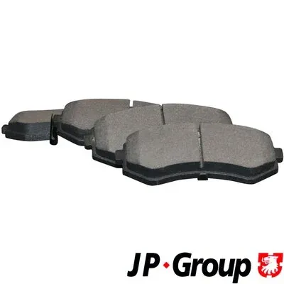 Klocki hamulcowe przednie tarczowe 4063700510 JP Group