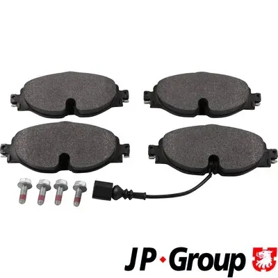 Klocki hamulcowe przednie tarczowe 1163613910 JP Group
