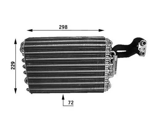 Parownik klimatyzacji AE31000S Mahle Original