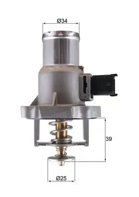 Termostat TM55105 Mahle Original