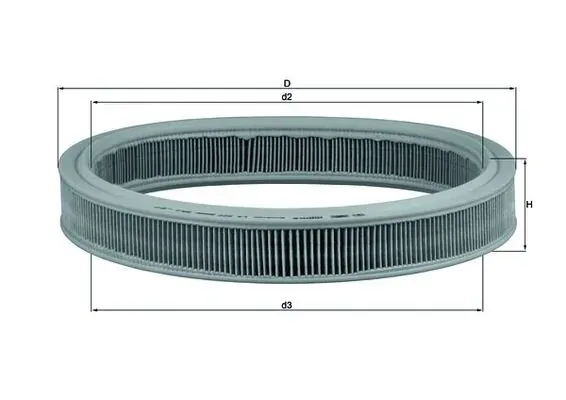 Filtr powietrza LX527 Mahle Original