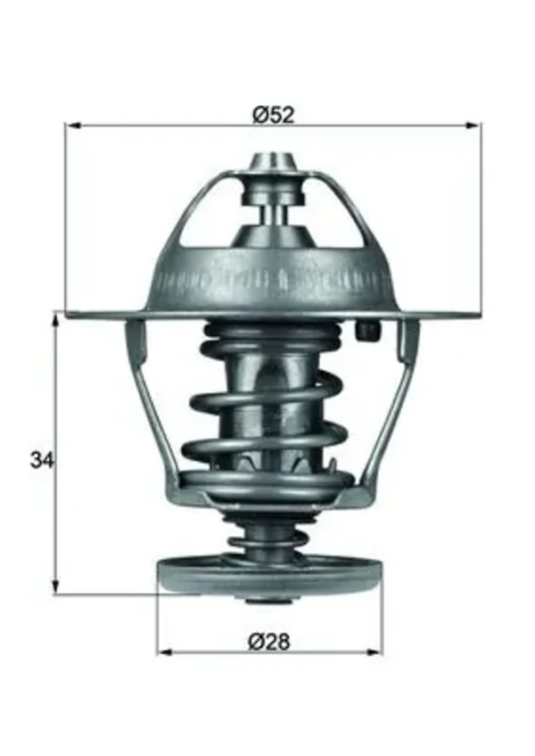 TX 68 88D Mahle Original termostat