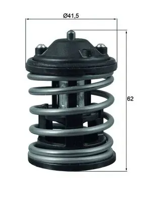 Termostat TX16387D Mahle Original