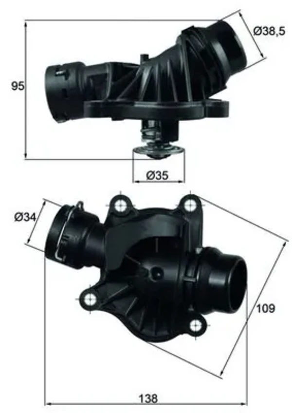TI 234 88 Mahle Original termostat