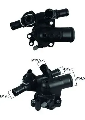 Obudowa termostatu TI24883 Mahle Original