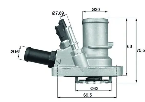 Termostat TI14488 Mahle Original
