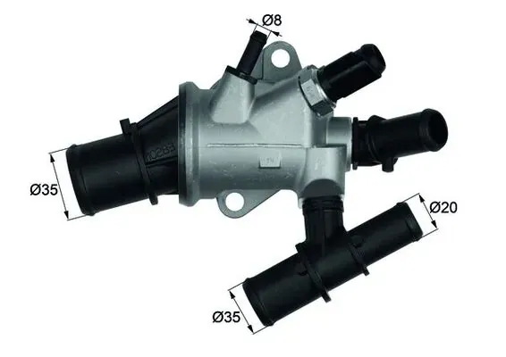 Termostat TI17088 Mahle Original