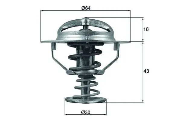 Termostat TX11482D Mahle Original