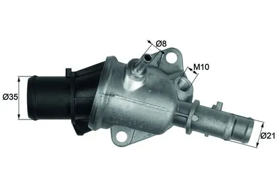 Obudowa termostatu TI11588 Mahle Original