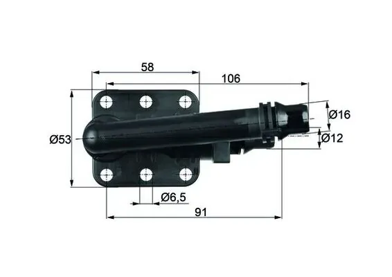 Termostat dodatkowy TO582 Mahle Original