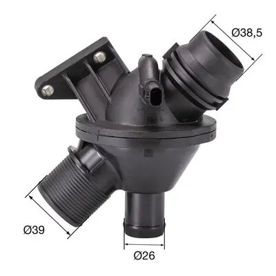 Obudowa termostatu TM25108 Mahle Original