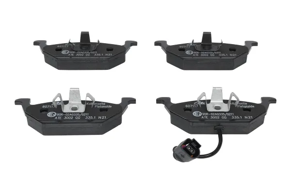 Klocki hamulcowe przednie tarczowe 13046071172 ATE