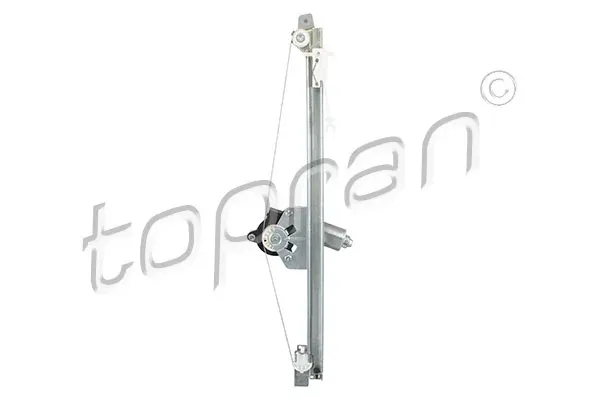 Mechanizm podnoszenia szyby drzwi przednich lewych 207363 Hans Pries (Topran)