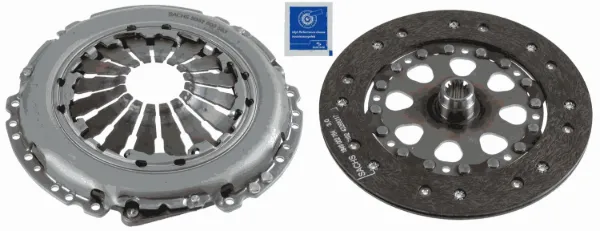 Zestaw sprzęgła (3 części) 3000951171 Sachs