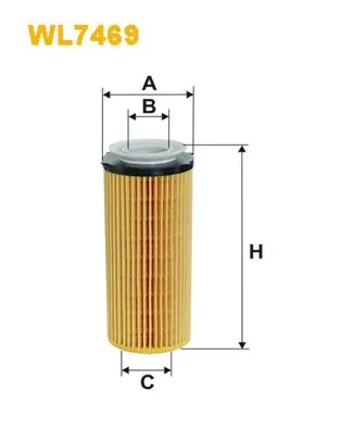 Filtr oleju WL7469 WIX