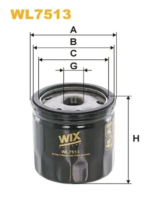 Filtr oleju WL7513 WIX
