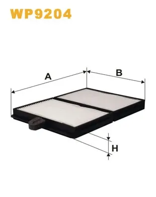 Filtr kabiny WP9204 WIX