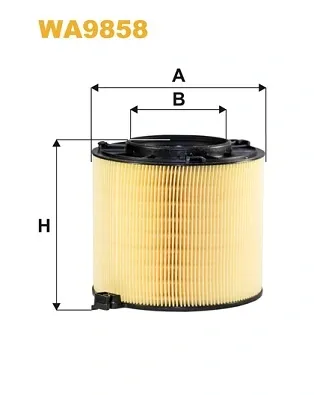 Filtr powietrza WA9858 WIX