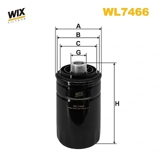Filtr oleju WL7466 WIX