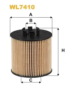 Filtr oleju WL7410 WIX