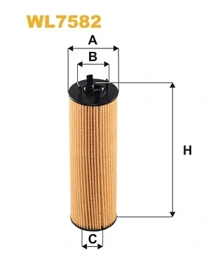 Filtr oleju WL7582 WIX