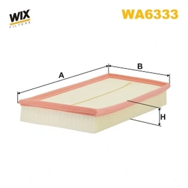 WA6333 WIX filtr powietrza
