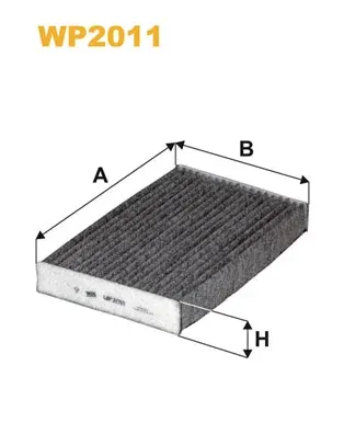 Filtr kabiny WP2011 WIX