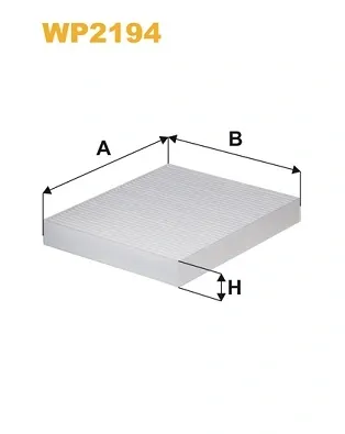 Filtr kabiny WP2194 WIX