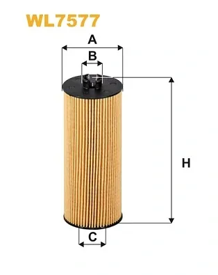 Filtr oleju WL7577 WIX