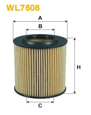 Filtr oleju WL7508 WIX