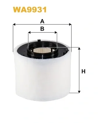 Filtr powietrza WA9931 WIX