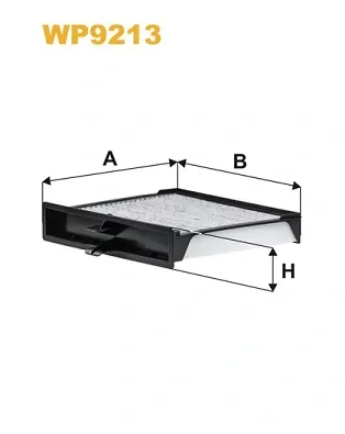 Filtr kabiny WP9213 WIX