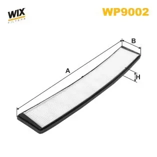 Filtr kabiny WP9002 WIX