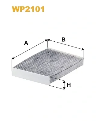Filtr kabiny WP2101 WIX