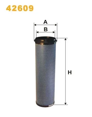 Filtr powietrza 42609 WIX