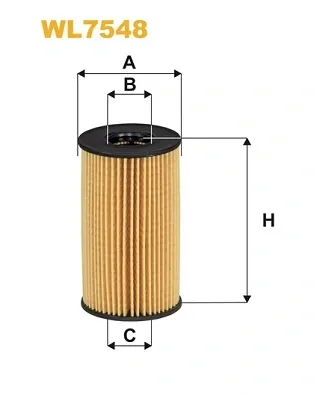 Filtr oleju WL7548 WIX