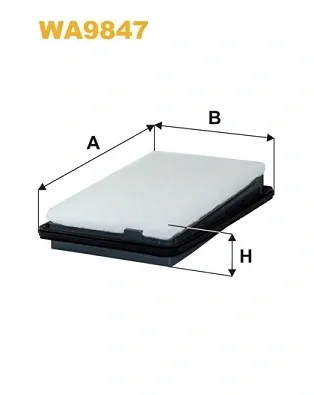 Filtr powietrza WA9847 WIX