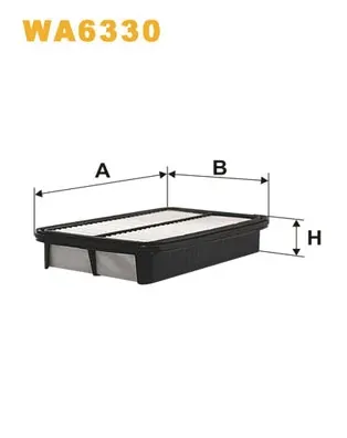 Filtr powietrza WA6330 WIX