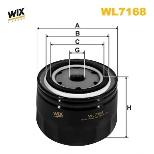 Filtr oleju WL7168 WIX