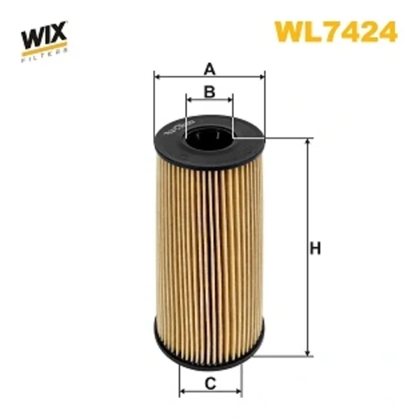 WL7424 WIX filtr oleju