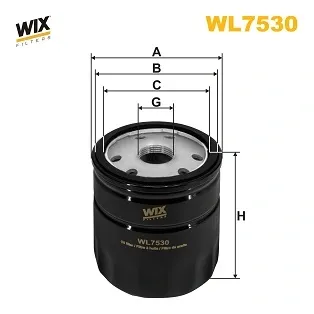 Filtr oleju WL7530 WIX