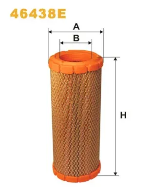 Filtr powietrza 46438E WIX